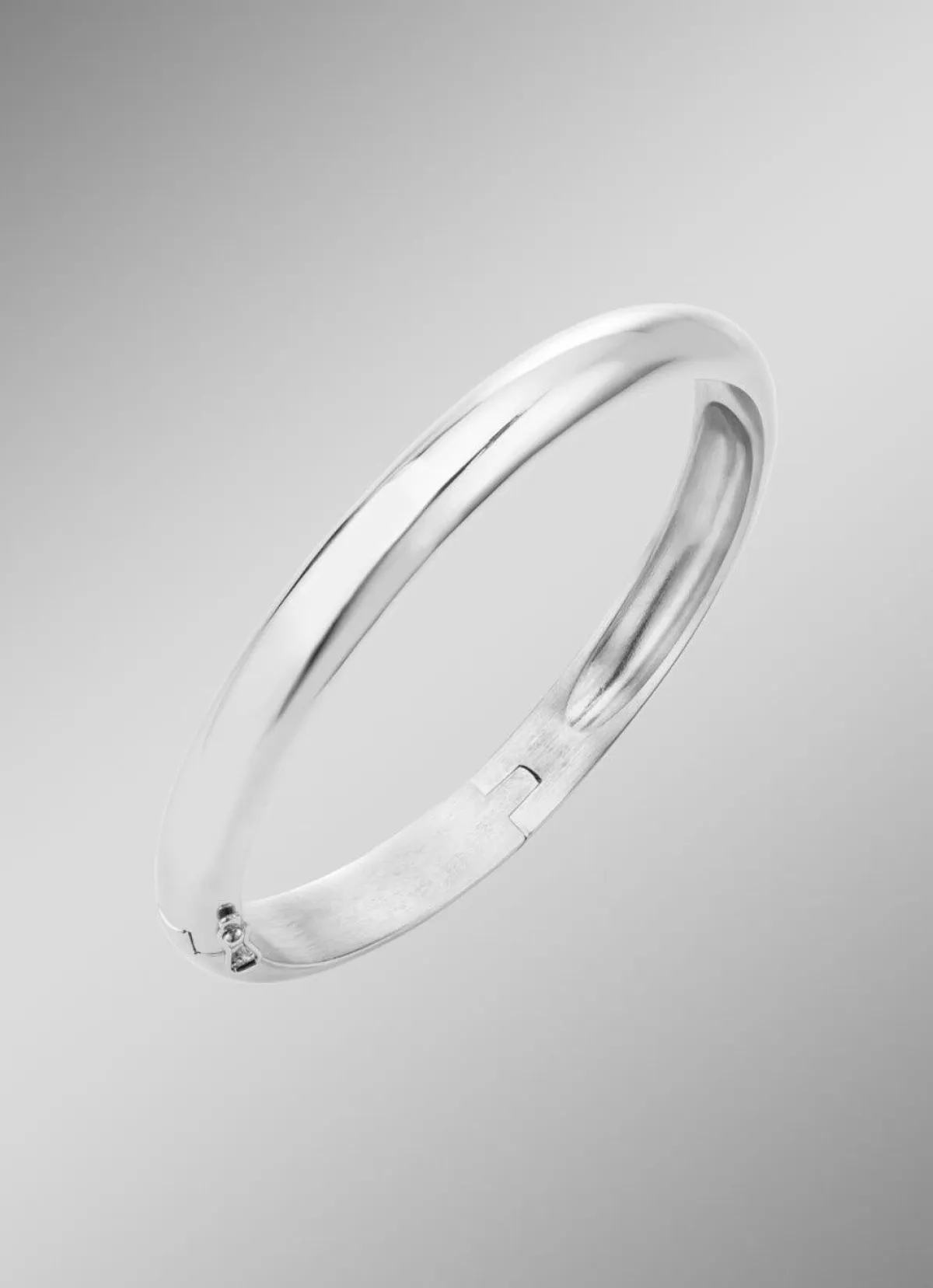 Herren BADER Schlichter Armreif aus Silber