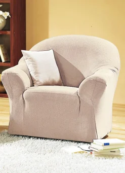 BADER Schützende Stretchbezüge für Sessel und Sofa