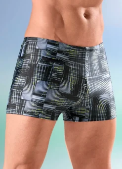 Herren SCHWAB Badehose in höherer Kastenform