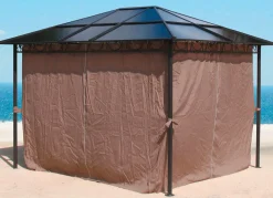 BADER Seitenwand-Set, 4-teilig, für Hardtop-Pavillon