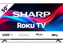 BADER Sharp GJ4225E 4K-Ultra-HD-LED-Roku-Fernseher