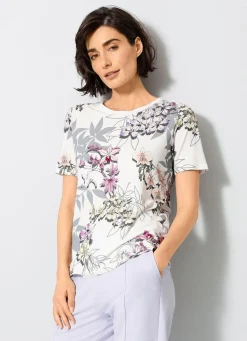 Damen BADER Shirt mit Allover-Druck