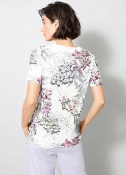 Damen BADER Shirt mit Allover-Druck