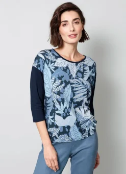 Damen BADER Shirt mit 3/4-langen Ärmeln