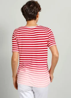 Damen BADER Shirt mit platziertem Druckmotiv