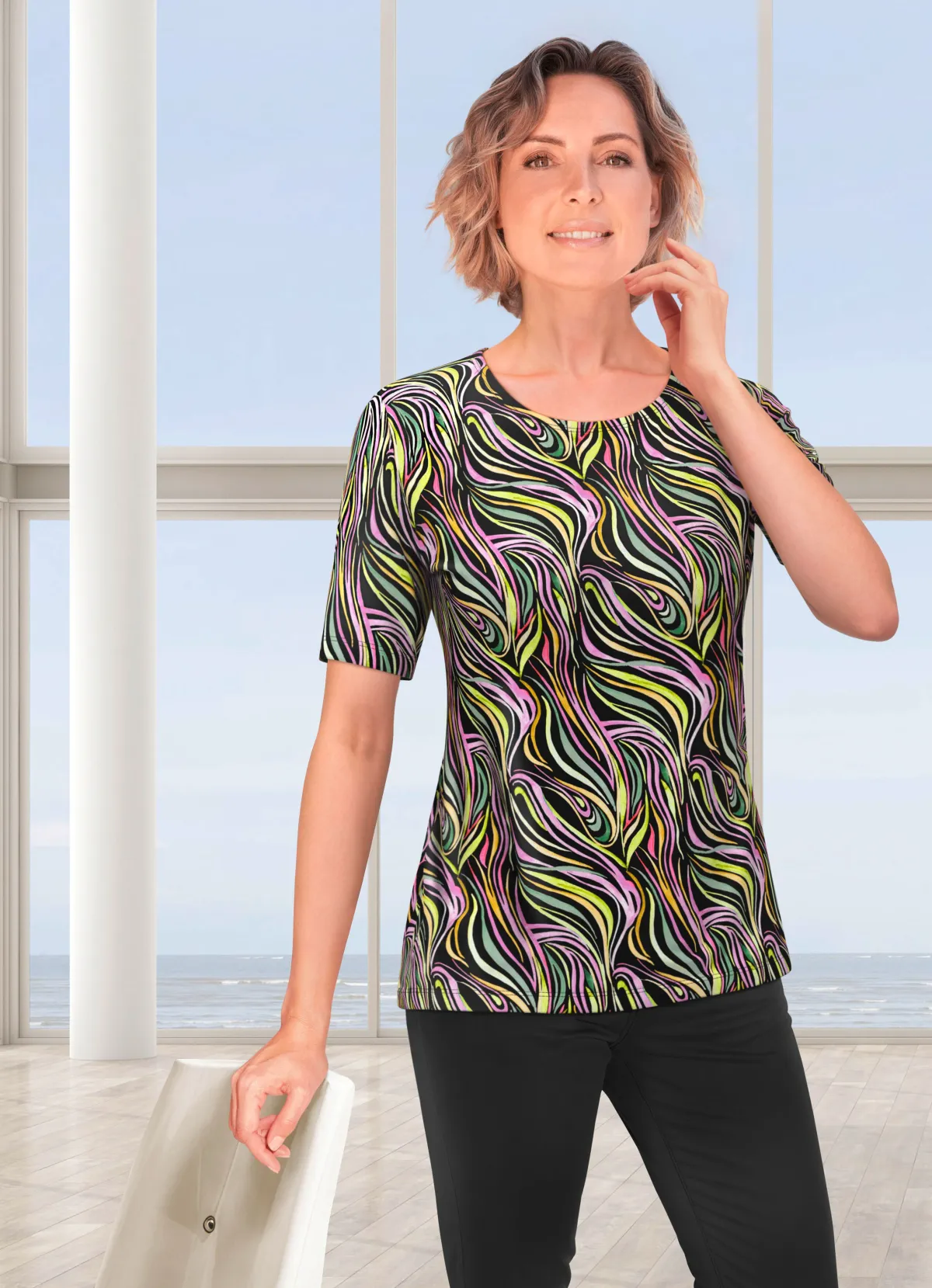 Damen KLAUS MODELLE MADE IN GERMANY hirt it runde Haauchnitt