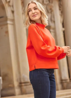 Damen B/ANCA Shirt mit Stehkragen