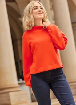 Damen B/ANCA Shirt mit Stehkragen