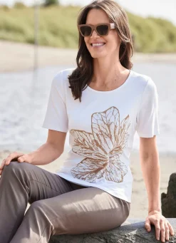 Damen laurakent Shirt mit Strasszier