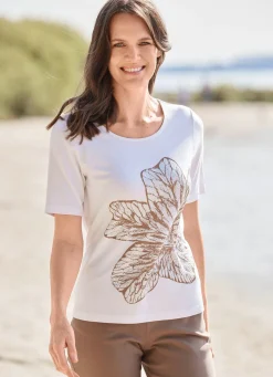 Damen laurakent Shirt mit Strasszier