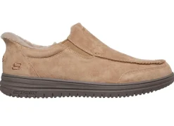 Herren Skechers , bequeme Herren-Slipper, mit geformter Slip-Ins Fersenplatte
