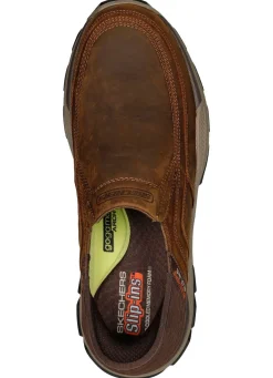 Herren Skechers , bequeme Herren-Slipper, mit geformter Slip-Ins Fersenplatte