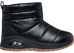 Damen Skechers , gefütterte Damen-Boots, Winterschuhe, mit Reißverschluss