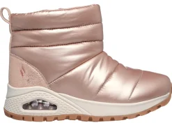 Damen Skechers , gefütterte Damen-Boots, Winterschuhe, mit Reißverschluss