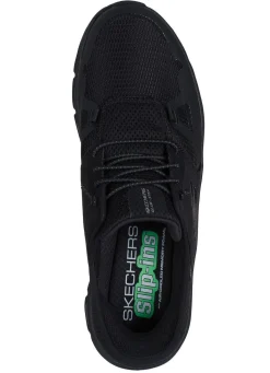 Herren Skechers , Herren-Sneaker, mit geformter Slip-Ins Fersenplatte