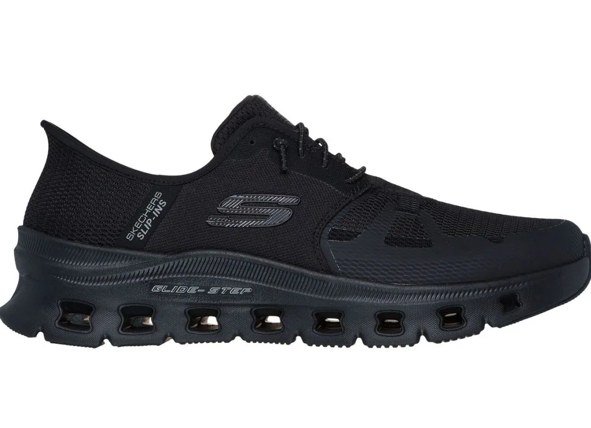Herren Skechers , Herren-Sneaker, mit geformter Slip-Ins Fersenplatte