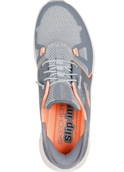 Damen Skechers Sneaker mit geformter Slip-Ins Fersenplatte