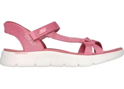 Damen Skechers , sportliche Damen-Sandalen, mit geformter Slip-Ins Fersenplatte