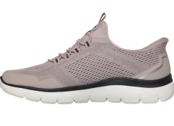 Herren Skechers , sportliche Herren-Sneaker, mit geformter Slip-Ins Fersenplatte