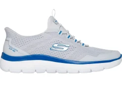 Herren Skechers , sportliche Herren-Sneaker, mit geformter Slip-Ins Fersenplatte
