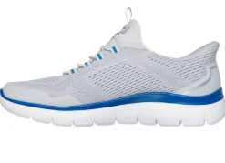 Herren Skechers , sportliche Herren-Sneaker, mit geformter Slip-Ins Fersenplatte