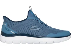 Herren Skechers , sportliche Herren-Sneaker, mit geformter Slip-Ins Fersenplatte