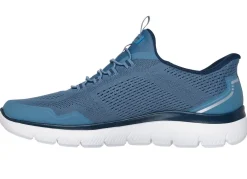 Herren Skechers , sportliche Herren-Sneaker, mit geformter Slip-Ins Fersenplatte