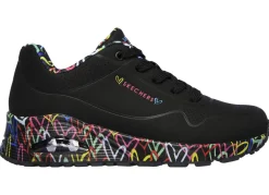 Damen Skechers , trendige Damen-Sneaker, mit sichtbarem Luftpolster