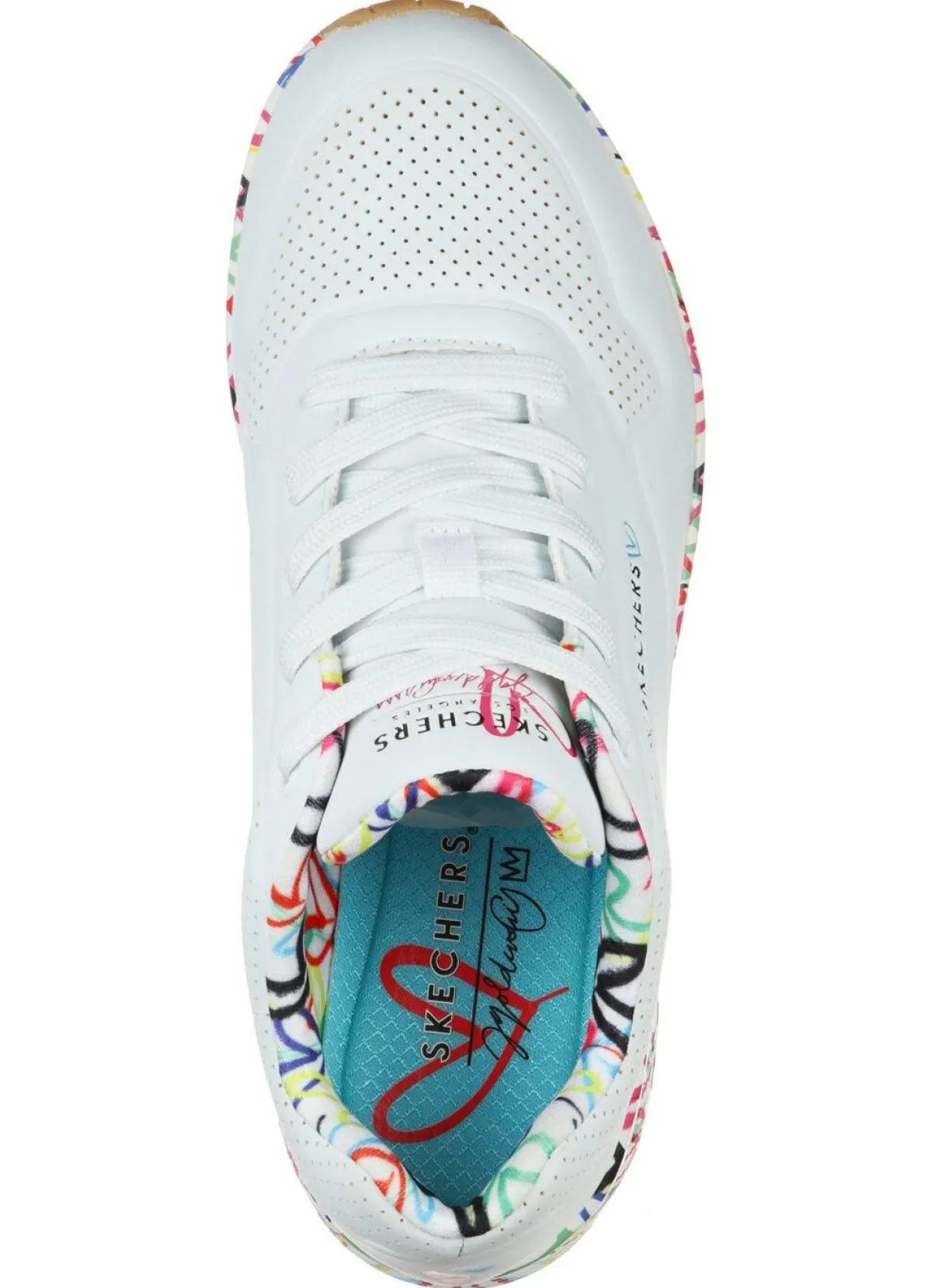 Damen Skechers , trendige Damen-Sneaker, mit sichtbarem Luftpolster