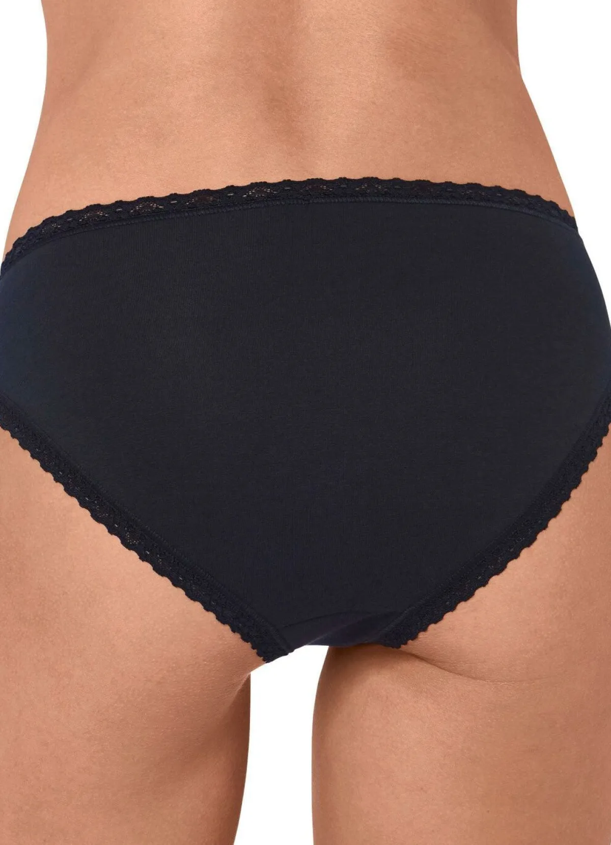 Damen BADER Sloggi 24/7 Dreierpack Slips mit Spitzenbandabschlüssen