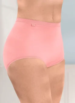Damen SLOGGI Viererpack Slips mit elastischen Abschlüssen