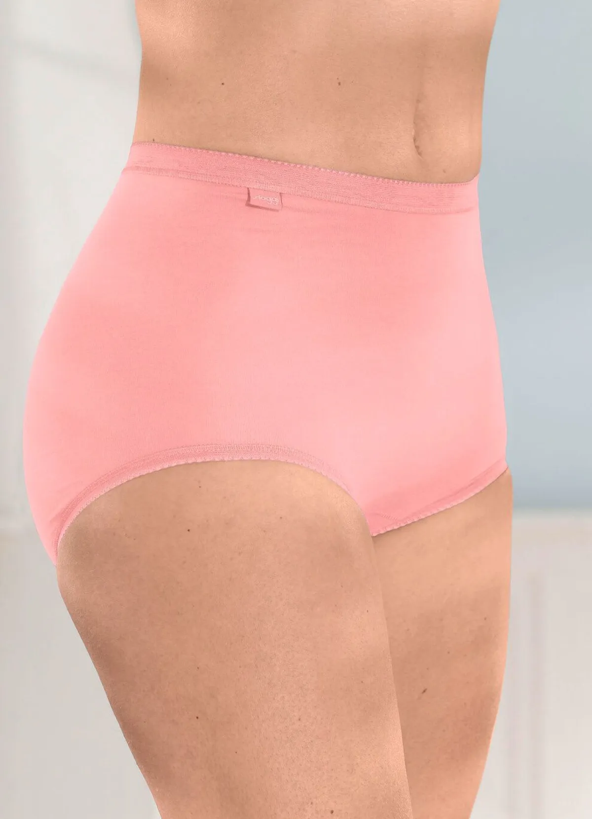 Damen SLOGGI Viererpack Slips mit elastischen Abschlüssen