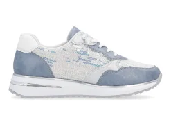 Damen Remonte Sneaker mit schimmernden Pailletten