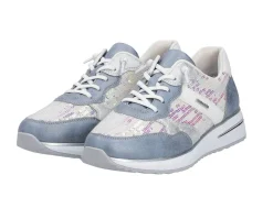 Damen Remonte Sneaker mit schimmernden Pailletten