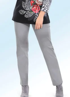 Damen KLAUS MODELLE MADE IN GERMANY Soft-Stretch-Hose in bequemer Schlupfform