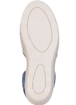 Damen BADER Sommerliche Damen-Sandalen, Weite G, mit Elastikbändchen