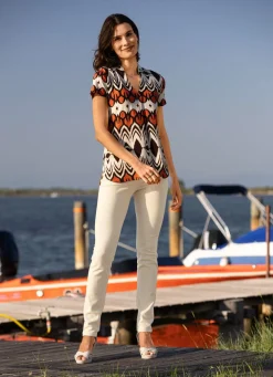 Damen KLAUS MODELLE MADE IN GERMANY Sommerliche Shirt-Tunika