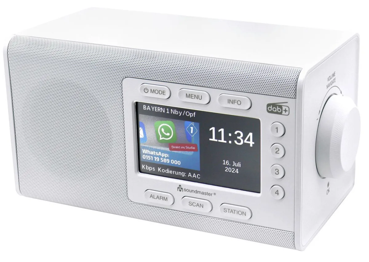 BADER "soundmaster" Digitalradio mit DAB+