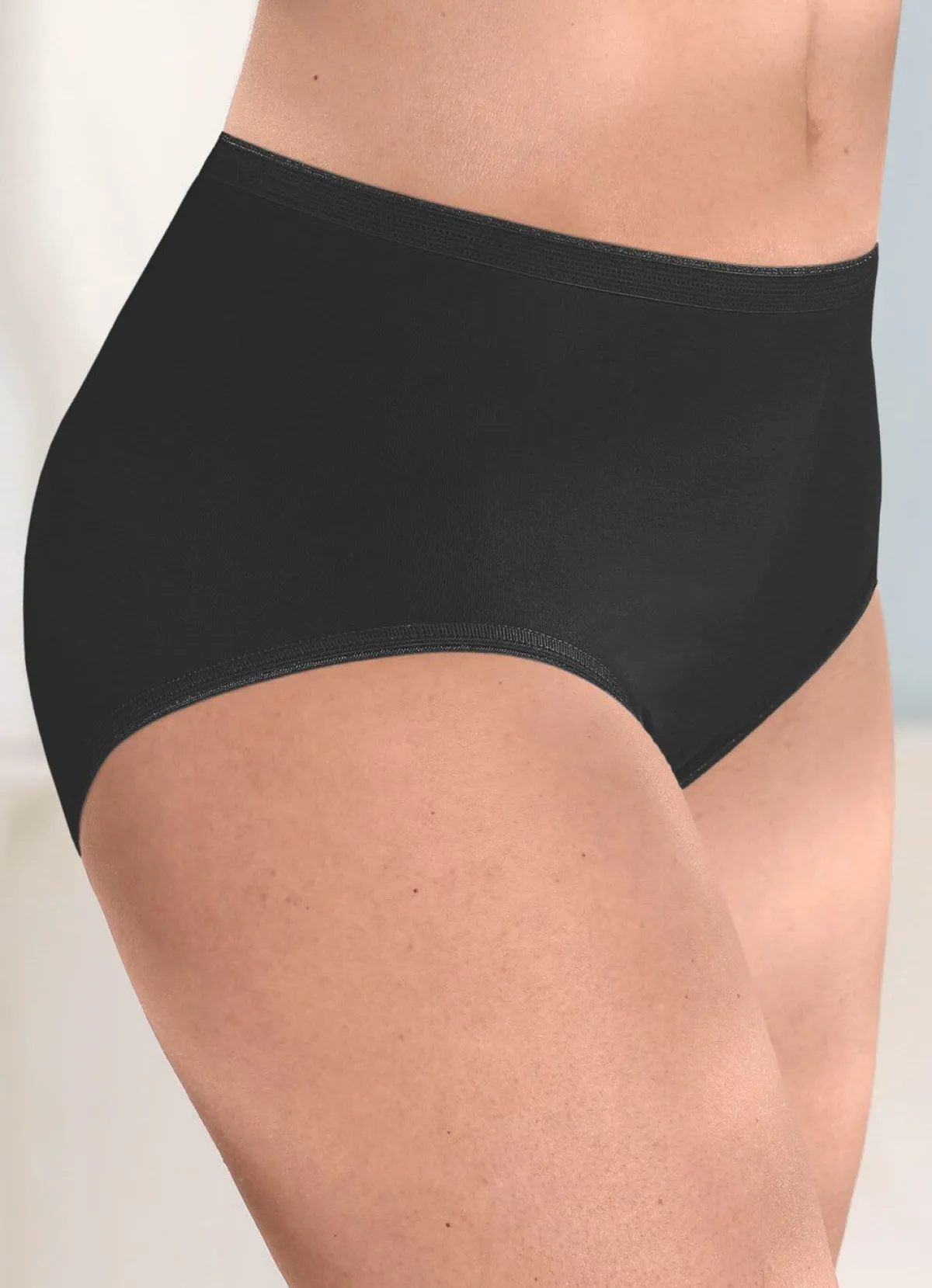 Damen BADER Speidel Viererpack Slips mit flachen Beinabschlüssen