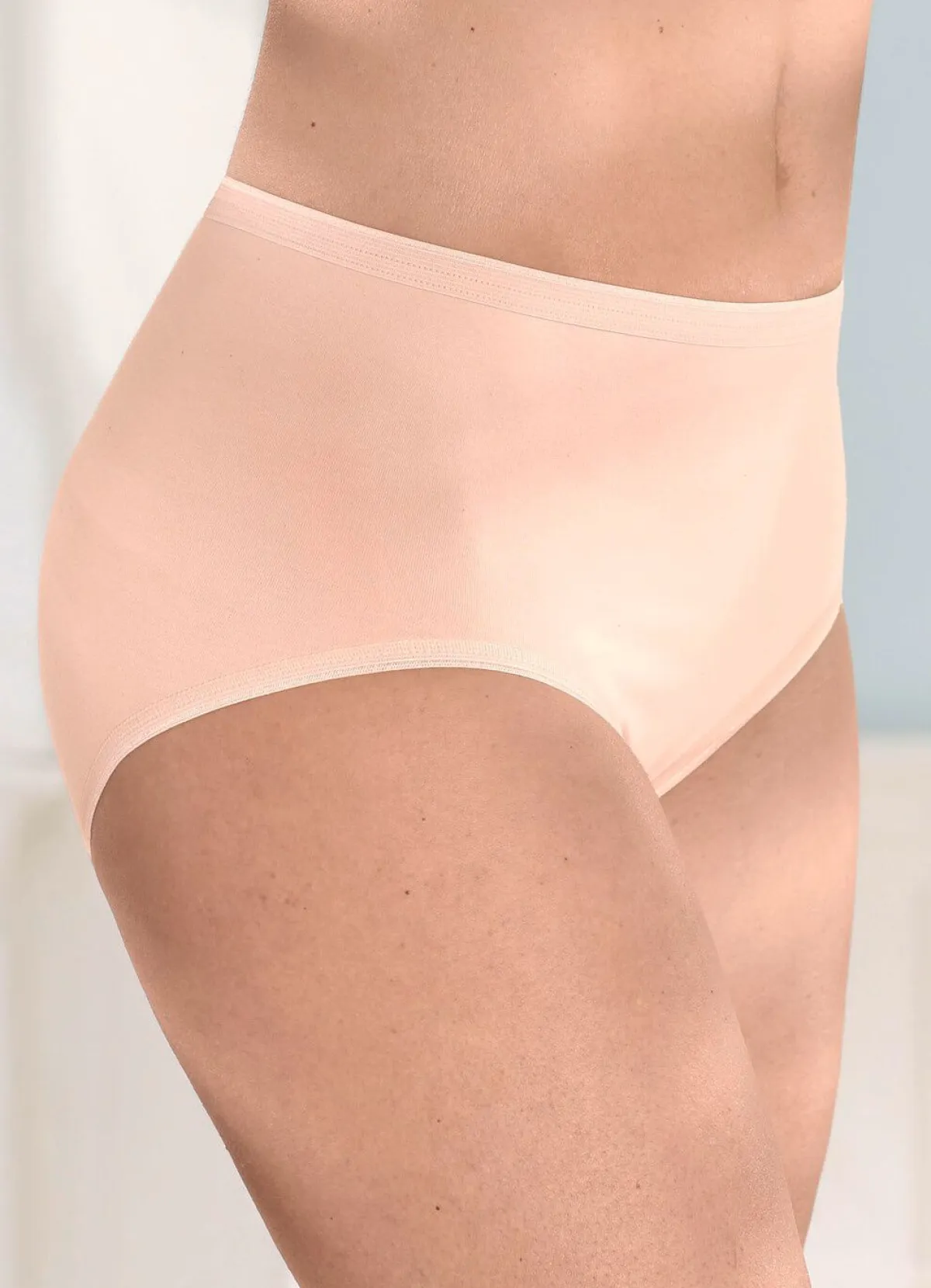 Damen BADER Speidel Viererpack Slips mit flachen Beinabschlüssen