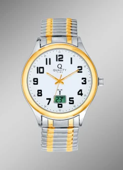 Herren QUALITY TIME Sportliche Funk-Herrenuhr der Marke