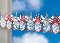 PLAUENER SPITZE Stangendekoration aus echter