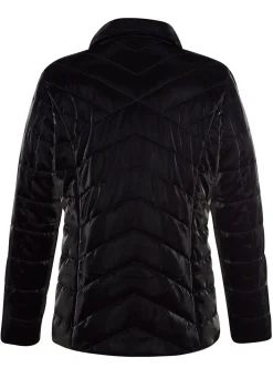 Damen BADER Steppjacke in Metallic-Optik