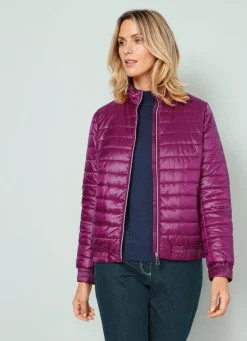 Damen BADER Steppjacke mit Reißverschlusstaschen