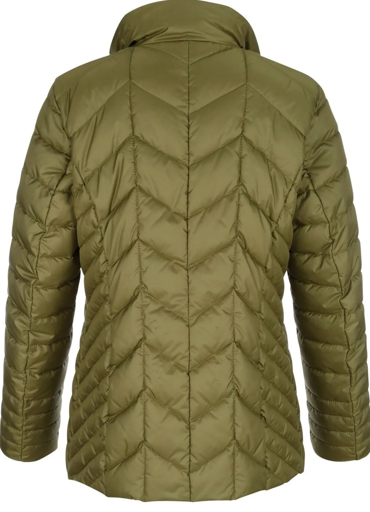 Damen BADER Steppjacke mit Reißverschluss unter der Druckerleiste