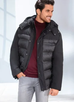 Herren BADER Steppkurzjacke mit Stehkragen