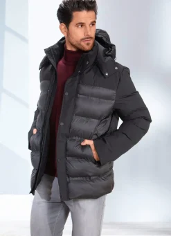 Herren BADER Steppkurzjacke mit Stehkragen