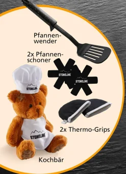 STONELINE ® Kochtopf-Set, 15-teilig
