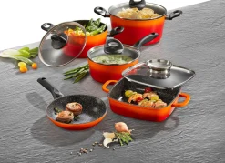 STONELINE ® Kochtopf-Set, 15-teilig