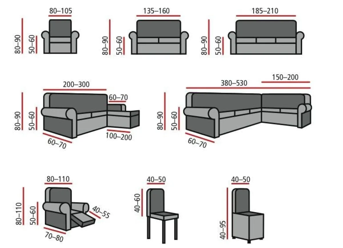 BADER Stretch-Stuhlbezug in toller Qualität